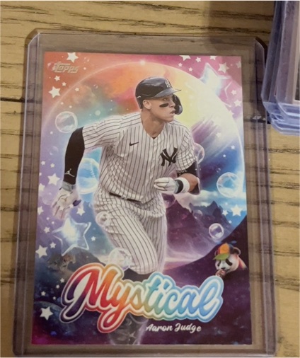 2024 Topps Update #MYS-4 Aaron Judge Mystical — front