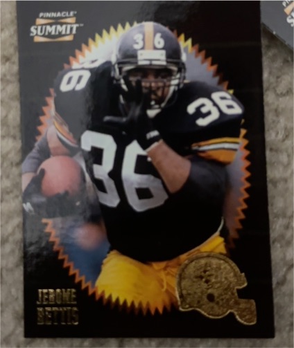 1996 Pinnacle Summit #4 Jerome Bettis — front