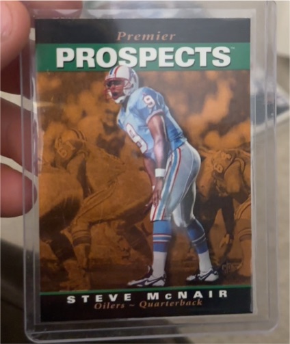 1995 Upper Deck SP Premier Prospects #3 Steve McNair — front