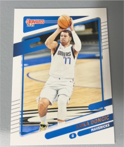 2021-22 Donruss #77 Luka Doncic — front