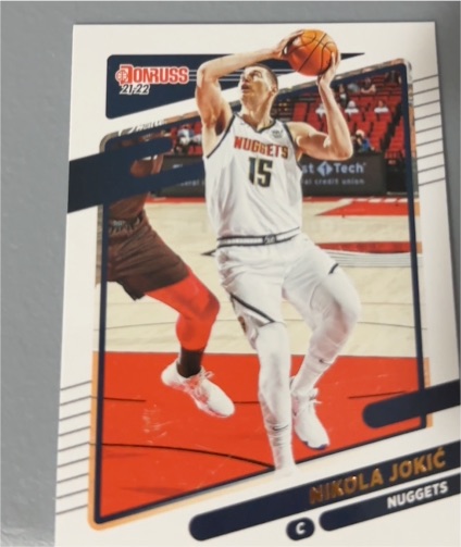 2021-22 Panini Donruss #28 Nikola Jokic — front