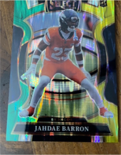 2025 Panini Select #12 Jahdae Barron — front