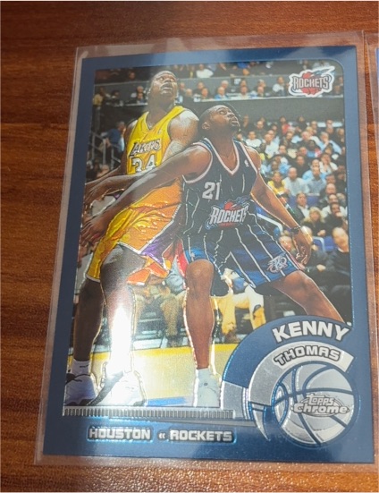 2002-03 Topps Chrome #20 Kenny Thomas — front