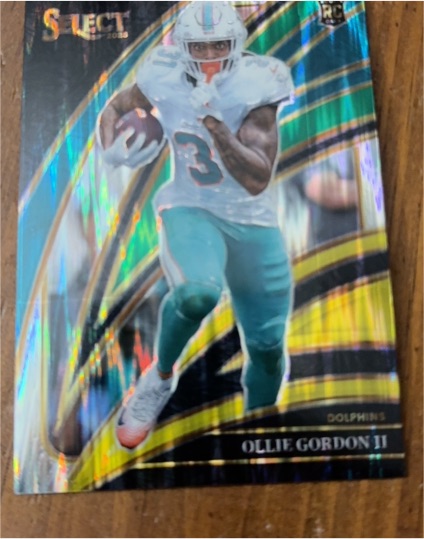 2025 Panini Select #281 Ollie Gordon II Rookie Club Level — front