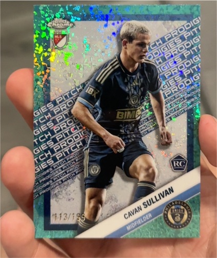 2025 Topps Chrome MLS #176 Cavan Sullivan — front