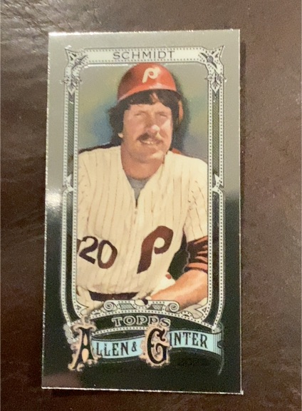 2025 Topps Allen & Ginter #40 Mike Schmidt — front