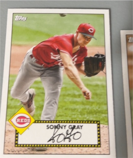 2021 Topps Series 1 1952 Redux #T52-47 Sonny Gray — front