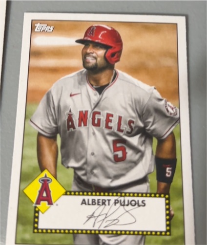 2021 Topps #T52-34 Albert Pujols — front