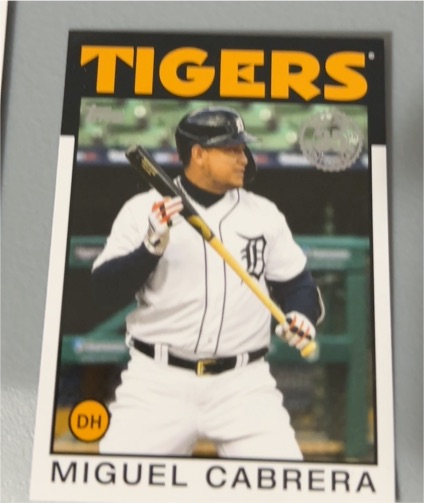 2023 Topps Series 1 #24 Miguel Cabrera — front