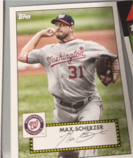 2021 Topps 1952 Topps Redux #13 Max Scherzer — front