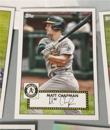 2021 Topps Series 1 #T52-44 Matt Chapman — front