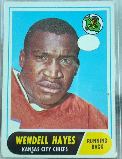 1968 Topps #40 Wendell Hayes — front