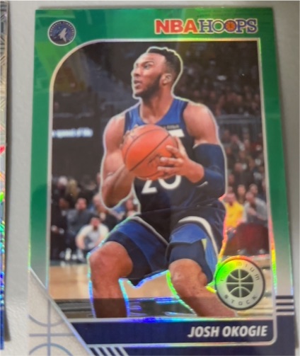 2019-20 Panini NBA Hoops Premium Stock #113 Josh Okogie — front
