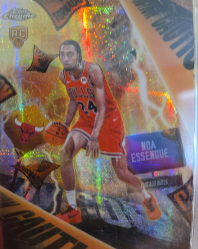 2025-26 Topps Chrome #AD-19 Noa Essengue — front