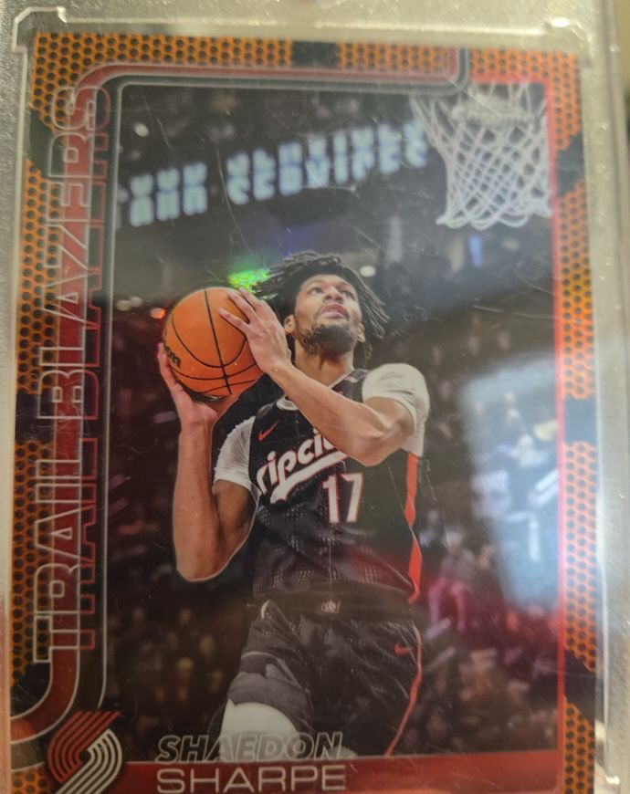 2025-26 Topps Chrome #150 Shaedon Sharpe — front