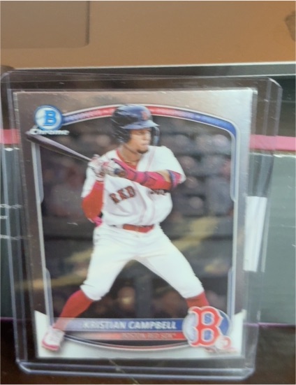 2025 Bowman Chrome #BCP-42 Kristian Campbell — front