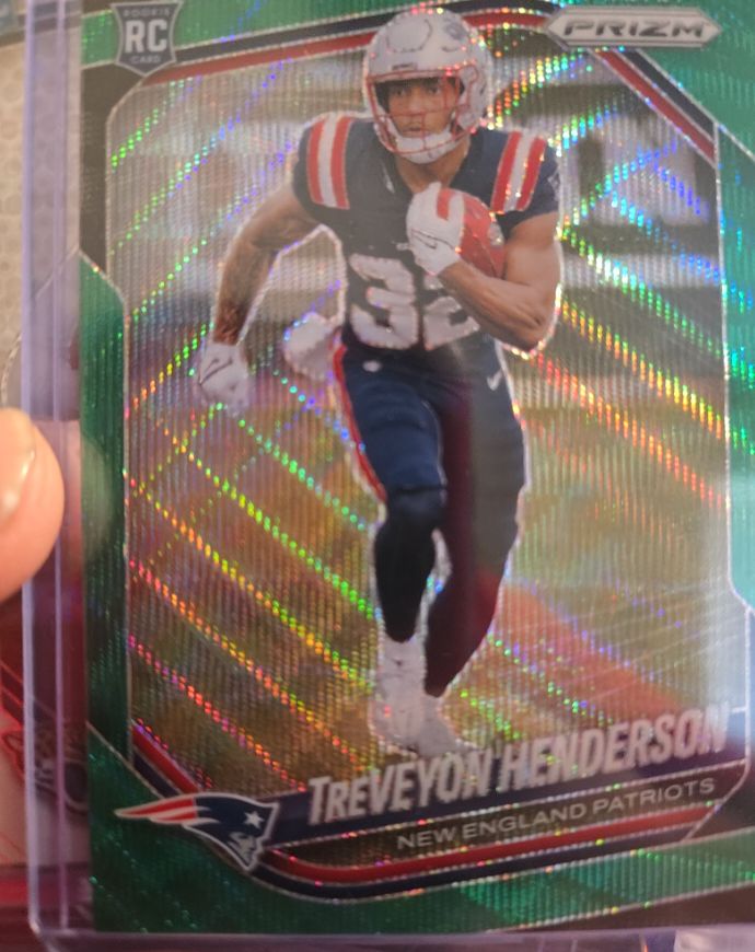 2025 Panini Prizm #343 Treveyon Henderson — front