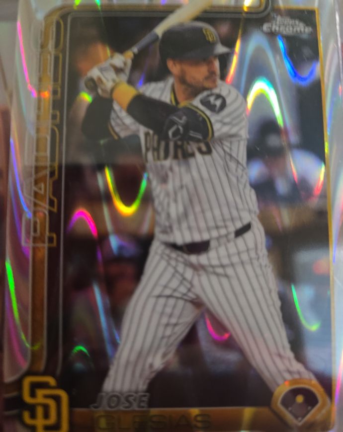 2025 Topps Chrome Update #USC60 Jose Iglesias — front