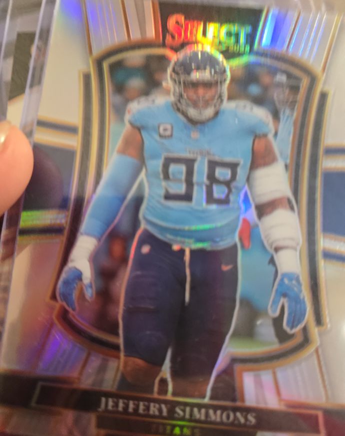 2025 Panini Select #125 Jeffery Simmons — front