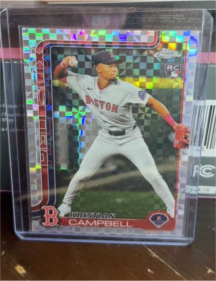2025 Topps Chrome #171 Kristian Campbell — front