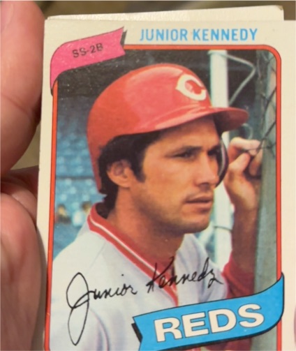 1980 Topps #377 Junior Kennedy — front