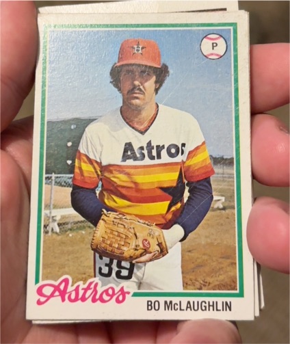 1978 Topps #437 Bo McLaughlin — front