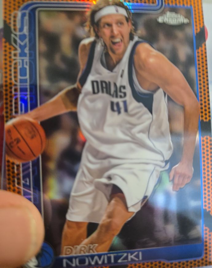 2025-26 Topps Chrome #246 Dirk Nowitzki — front