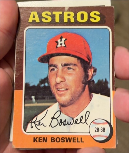 1975 Topps #479 Ken Boswell — front