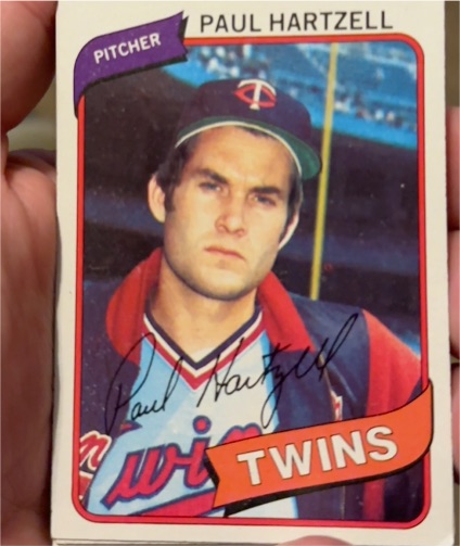 1980 Topps #721 Paul Hartzell — front