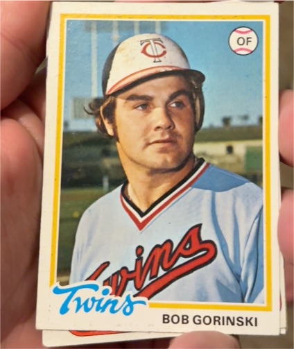 1978 Topps #386 Bob Gorinski — front