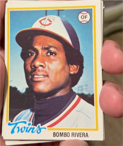 1978 Topps #657 Bombo Rivera — front