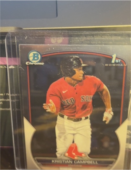 2023 Bowman Chrome Draft #BDC-125 Kristian Campbell — front