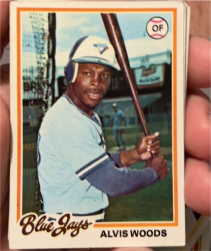1978 Topps #121 Alvis Woods — front