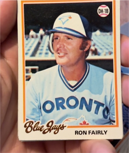 1978 Topps #85 Ron Fairly — front