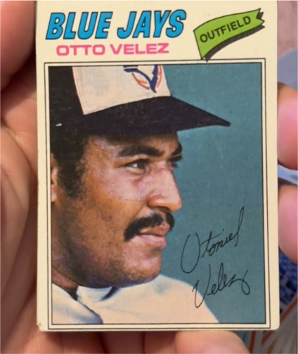 1977 Topps #299 Otto Velez — front
