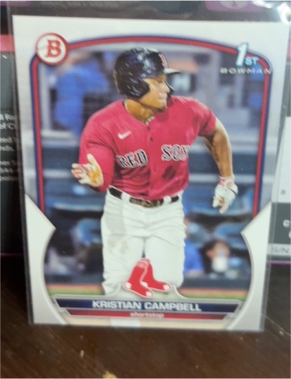 2023 Bowman Draft #BD-125 Kristian Campbell — front