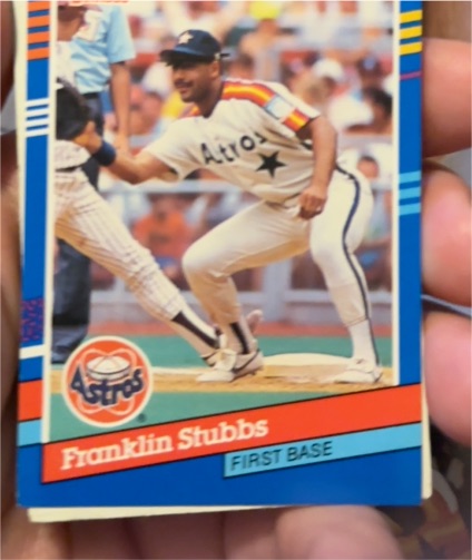 1991 Donruss #99 Franklin Stubbs — front
