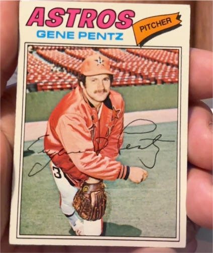 1977 Topps #308 Gene Pentz — front