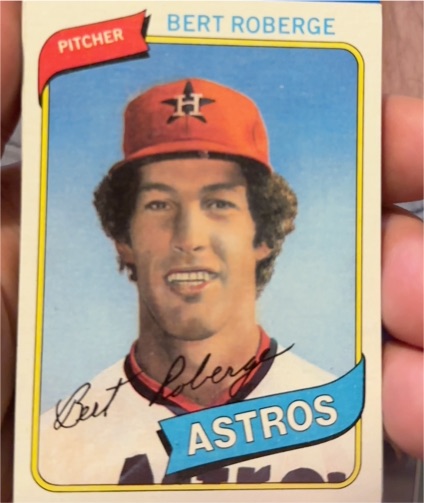 1980 Topps #329 Bert Roberge — front