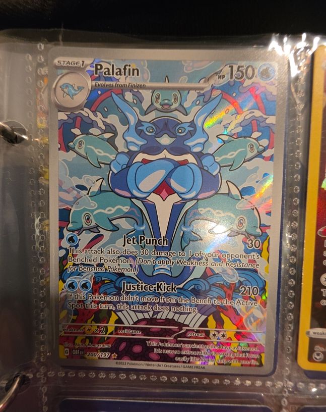 2023 Pokémon SV03: Obsidian Flames #200 Palafin — front