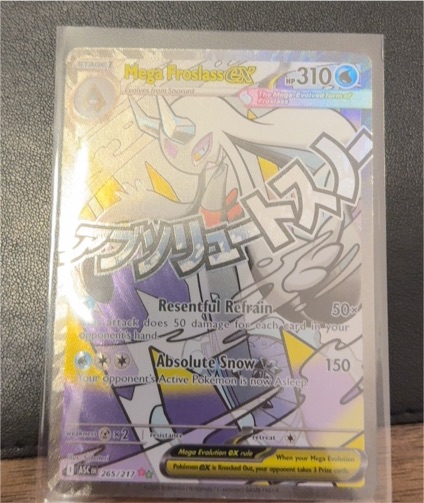 2023 Pokémon Ascended Heroes #265 Mega Froslass ex — front