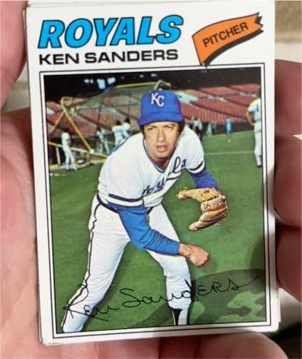 1977 Topps #171 Ken Sanders — front
