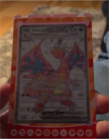 2023 Pokemon Scarlet & Violet Charizard ex #056 Black Star Promo — front
