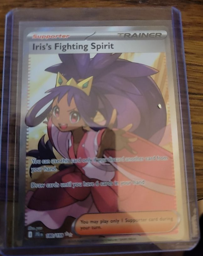 2025 Pokémon Journey Together #180 Iris's Fighting Spirit — front
