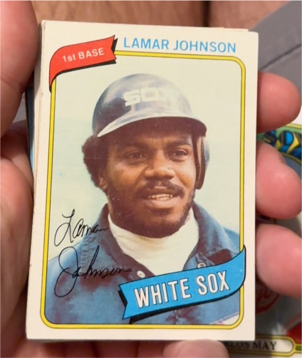 1980 Topps #242 Lamar Johnson — front