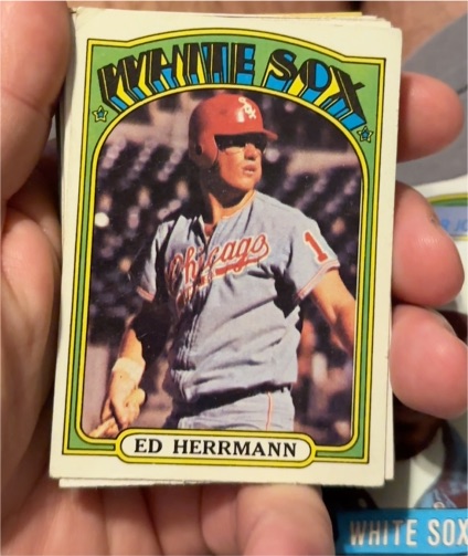 1972 Topps #452 Ed Herrmann — front