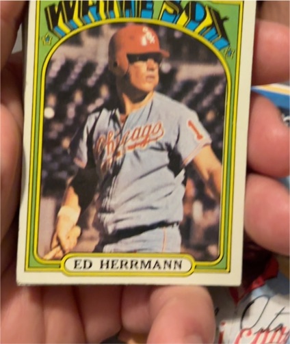 1972 Topps #452 Ed Herrmann — front