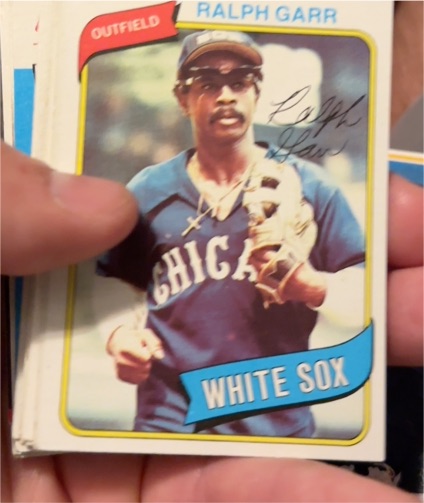 1980 Topps #272 Ralph Garr Chicago White Sox — front