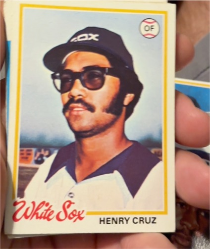 1978 Topps #316 Henry Cruz — front
