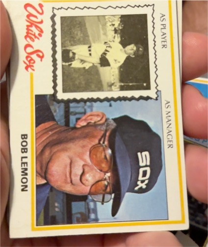 1978 Topps #574 Bob Lemon — front
